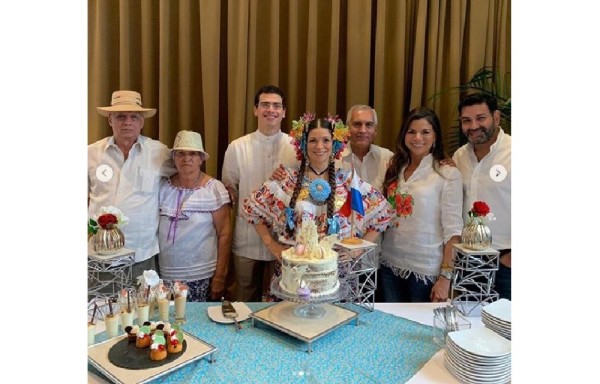 Ana Matilde celebró su cumpleaños a lo típico