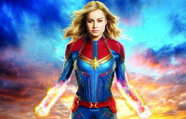 ¡Llegó la Capitana Marvel!