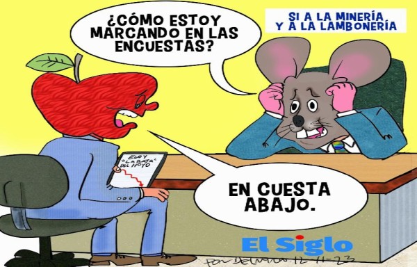 Las encuestas van cuesta abajo
