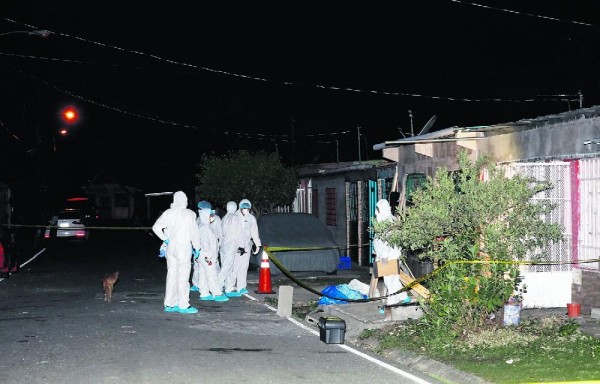 El verdugo llegó encapuchado.