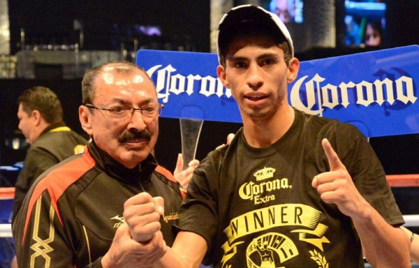 El campeón mundial mexicano Rey Vargas.