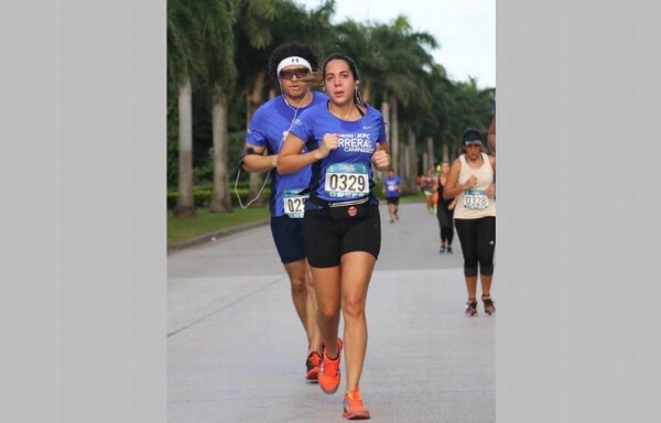 La Primera versión de la carrera caminata virtual tuvo recorrido de 1 y 2 kilómetros.