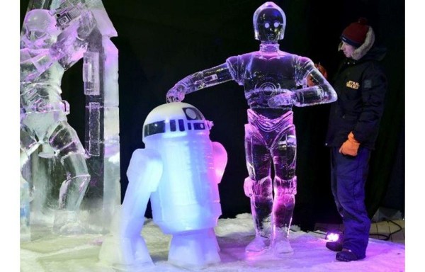 Toda la saga de “Star Wars”, en hielo