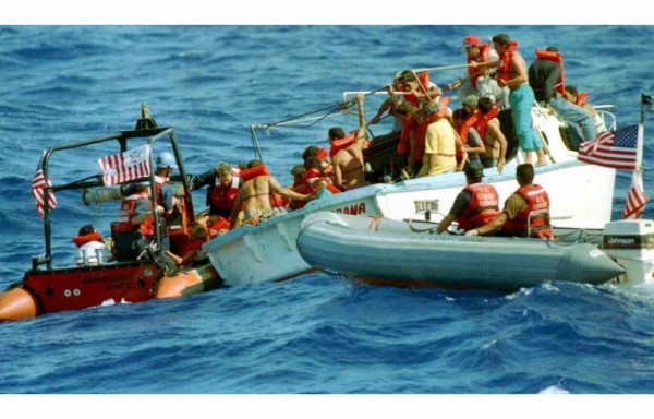 Fueron llevados a Bahía de Cabañas en Cuba.