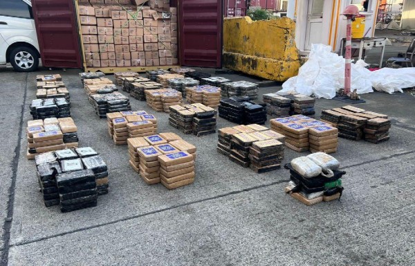 Más de 74 toneladas de droga incautada en puertos panameños