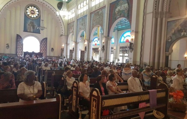 Se realizó una misa en la iglesia de Don Bosco