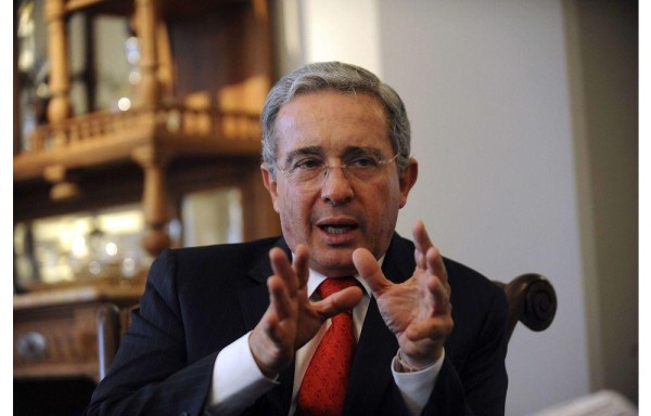 Álvaro Uribe, expresidente colombiano.