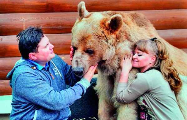 Oso es su mascota desde hace 23 años