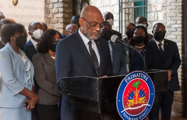 Primer ministro de Haití, Ariel Henry.