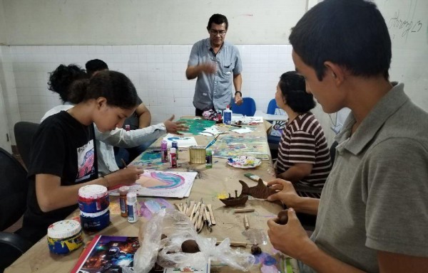 Escuela de Bellas Artes en Aguadulce en abandono