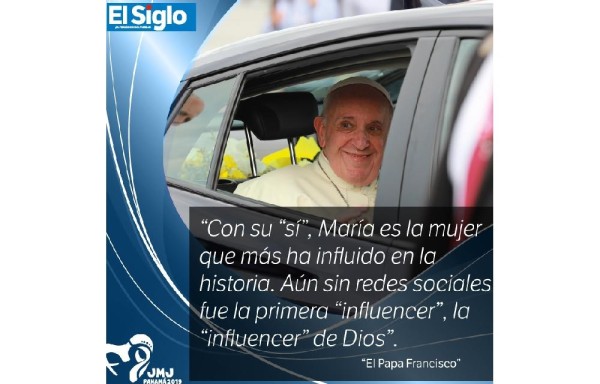 Las frases del Papa Francisco a su paso por Panamá&nbsp;