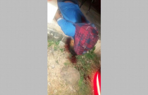 Los malandros no contaban que uno de los que se encontraban en el lugar estaba armado