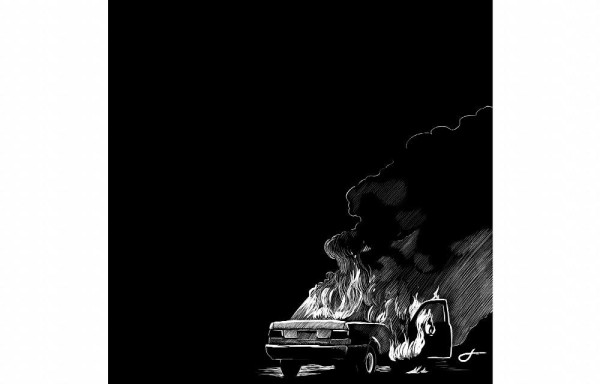 Quemó viva a su exmujer frente a la mirada de su hijas