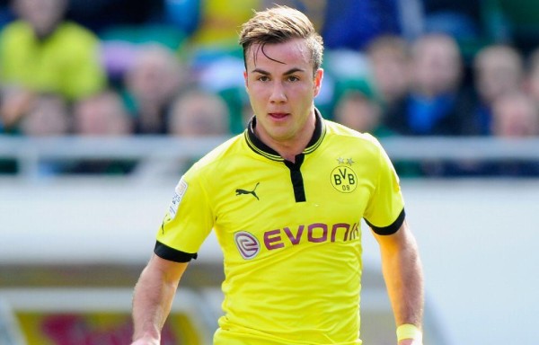 El centrocampista del Borussia, Mario Götze.