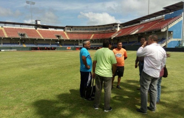 Ayer se realizó una inspección al estadio Omar Torrijos.