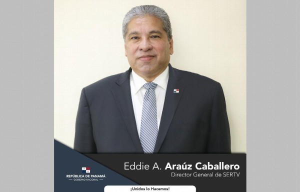 Eddie Araúz Director de Sertv.