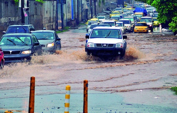 Caos por las lluvias.