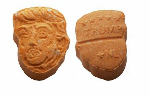Decomisan pastillas de éxtasis con la cara de Trump