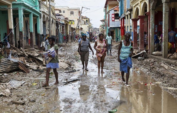 Haití fue el más afectado en la región del Caribe por el huracán Matthew.