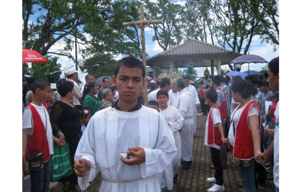 Después de la misa se realizará la procesión.