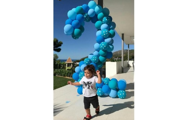 Leo y Antonella celebran el segundo cumpleaños de su hijo Mateo Messi