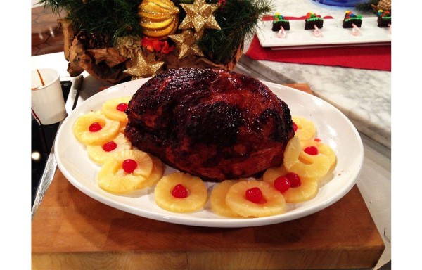 Degusta un rico jamón glaseado