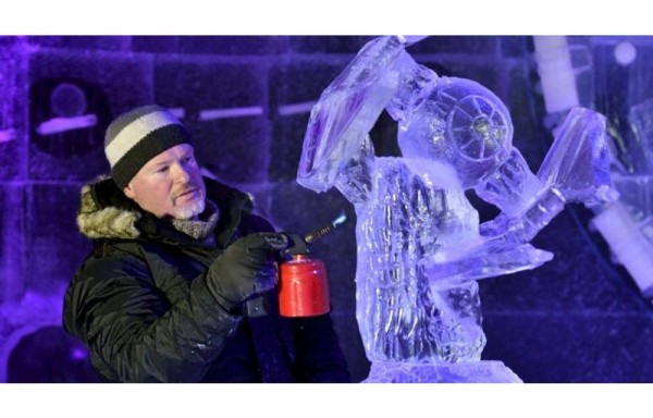 Toda la saga de “Star Wars”, en hielo