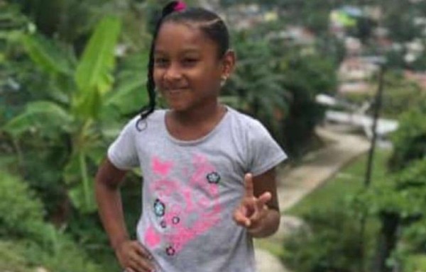 Aderlyn Mailenis Llenera Saldaña, tiene nueve años de edad.