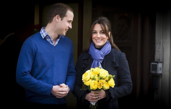 El príncipe William y Kate Middleton, duquesa de Cambridge.