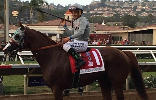 ‘California Chrome' acabó en el hipódromo de Del Mar.