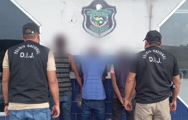 En las próximas horas estos tres hombres serán llevado a audiencia.