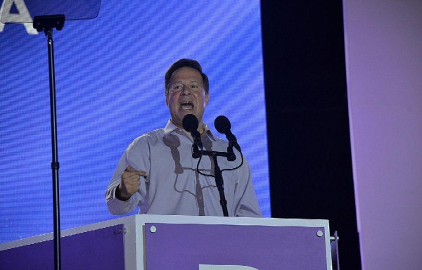 Juan C. Varela, presidente de la República.