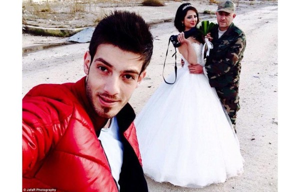 Boda en medio de la guerra en Siria