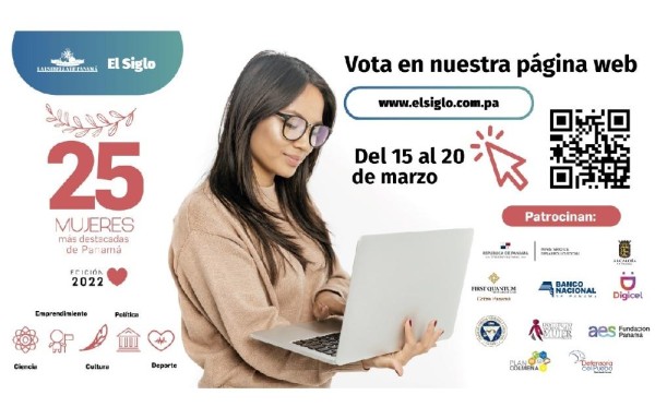 Ya puedes votar para escoger a las 25 mujeres más destacadas de Panamá