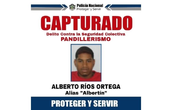 Capturan a alias Albertín miembro de la pandilla 'Afganistán'