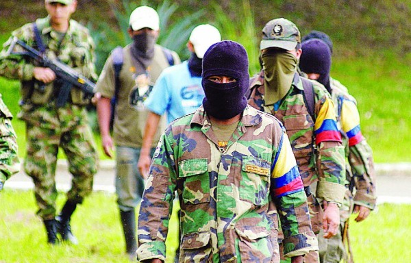 Las FARC entregan a los menores a sitios acogentes donde son atendidos por UNICEF.