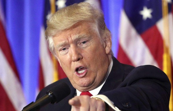 El presidente electo estadounidense, Donald Trump, ofreció una rueda de prensa.