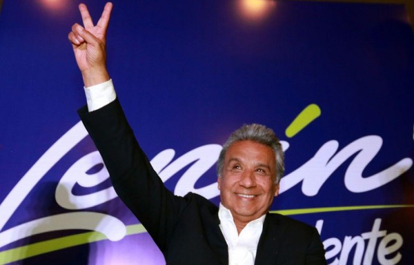 Lenín Moreno ya se perfila como ganador tras las proyecciones de votación y resultados parciales.