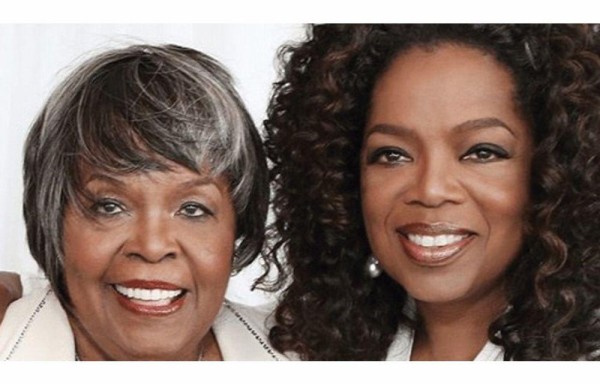 Confirman nuerte de la madre de Oprah Winfrey