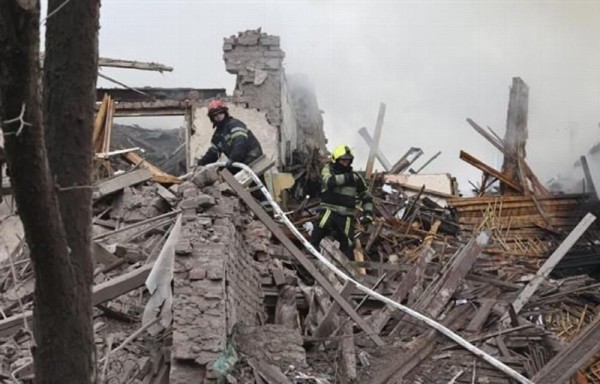 Escuelas e iglesias en Ucrania han sido impactadas por los misiles rusos.