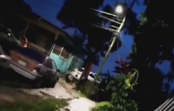 Quedó captado en vídeo.