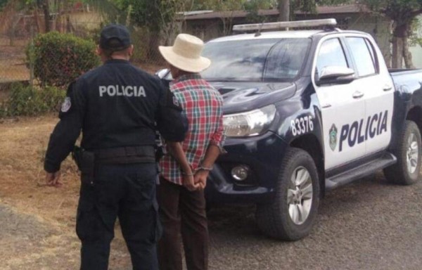 Emiliano Ojo, de 69 años, fue capturado en el sector de Tebario, unos días después de cometido el hecho.