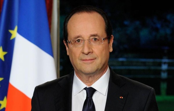 Presidente de Francia, François Hollande.