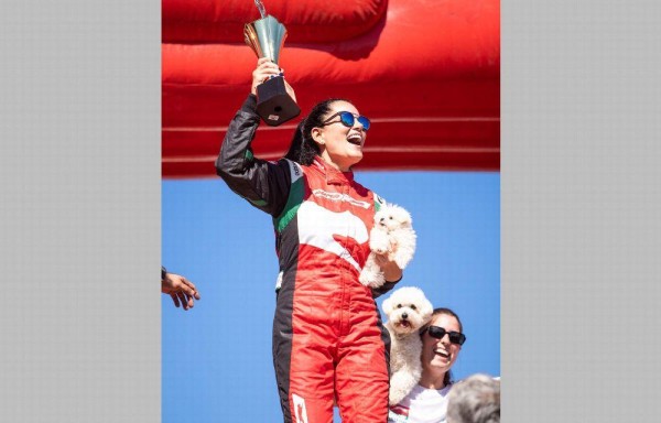 Andrea de visita en Panamá