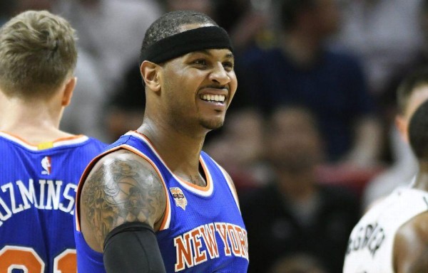 El alero Carmelo Anthony.