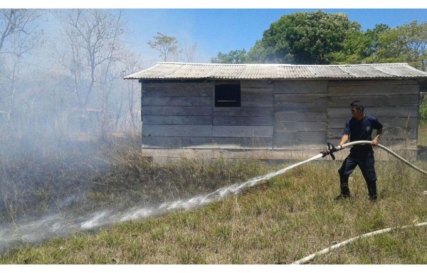 Incendio en Guarumal