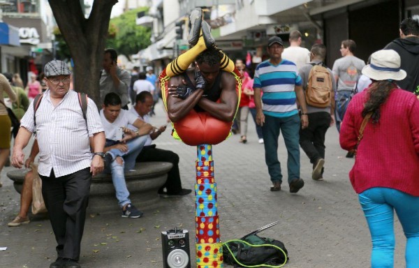 El hombre chicle