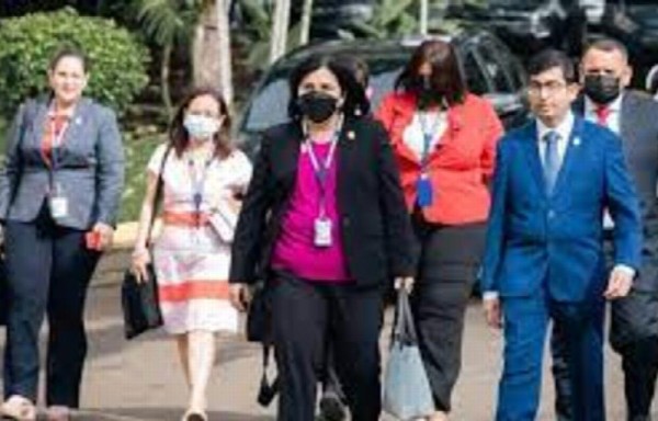 Audiencia en fase de lectura de la vista fiscal.