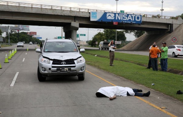 Silverio Miranda falleció atropellado en el Corredor Sur.