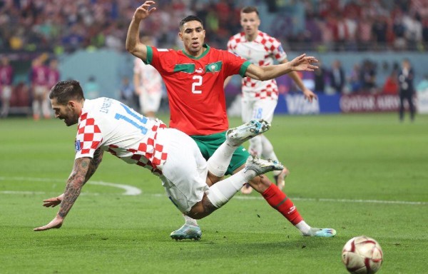 Achraf Hakimi, guió a su equipo durante el Mundial.
